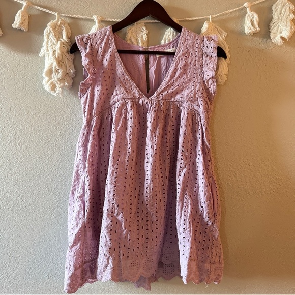 Mustard Seed Tops - Mustard Seed | Eyelet Sleeveless Romper